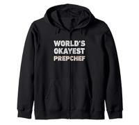 Prepchef Divertente Prepchef del Mondo Felpa con Cappuccio