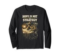 Prepper Sopravvissuto Hope Is Not A Strategy Maglia a Manica