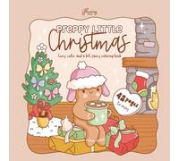 Preppy Little Christmas: Cozy, Cute, and a Bit Fancy Coloring Book - for All Ages - Girly, Coquette, Fashionable, and Full of Festive Holiday Fun!