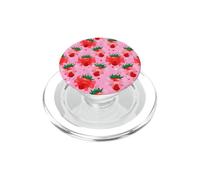 Preppy Spring Coquette Fragola Archi Modello San Valentino PopSockets PopGrip per MagSafe