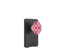 Preppy Spring Coquette Fragola Archi Modello San Valentino PopSockets PopWallet per MagSafe