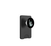 Preppy Statue of Liberty Blowing Bubble Gum PopSockets PopWallet per MagSafe