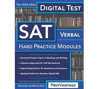 Prepvantage Digital SAT Verbal (Tascabile) Digital Sat: Reading and Writing