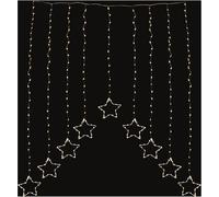 PreQu Tenda Luminosa Nanoled Luce Fissa 1,2x1,2 m 308 luci Bianco caldo D3424