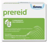 Humana Prereid - Polvere reidratante per il ripristino dell'equilibrio idrosalino, 20 bustine