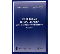 Prerequisiti di matematica per le discipline economiche ed aziendali