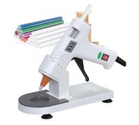 Preriscaldamento rapido Pistola for colla a caldo, kit pistola for colla a riscaldamento rapido MONVICT da 40 W con supporto for pistola for colla e 30 stick di colla, design for fai da te, artigianat