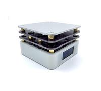 Preriscaldatore a piastra calda Display OLED Circuito stampato Saldatura Piastra riscaldante Stazione di rilavorazione Piattaforma di preriscaldamento Strumento di riparazione Riscaldamento di ritorno