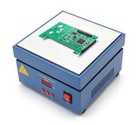 Preriscaldatore da 800 W, stazione di saldatura per microcomputer, piastra di riscaldamento elettrica, preriscaldamento, saldatura, stazione ferroviaria, 200 x 200 mm