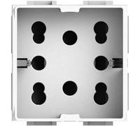 Presa 10/16A 4BOX A + 2P + 16 A per Livinglight bianco Bianco