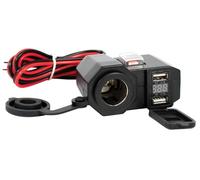 Presa 12V + 2 prese USB + voltmetro
