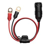 Presa 12V con connettori batteria ad occhiello