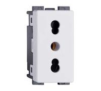 Presa 16A bipasso bianco - serie Elmark Lecce