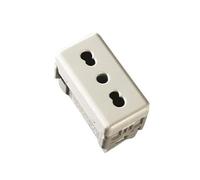 PRESA 2 P+T 10/16A BIVALENTE C/SCH BIA 90001074