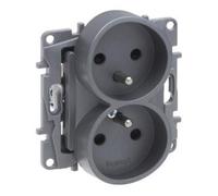 Presa 2 x 2p+z per telaio multiplo NILOE SELECTION 762342