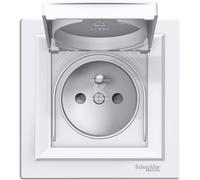 Presa 2P+PE IP44 modulare bianca ASFORA EPH2800621