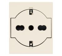 Presa 2P+T P40 Universale A Filo Canapa ( Vimar Cod. 30211.C )
