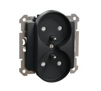 Presa 2x2P+PE con fusione per sella Design i Elements SDD114271