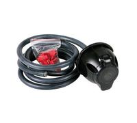 Presa 7 poli con cablaggio 1,60 cm, per carrelli e rimorchi con cavo.