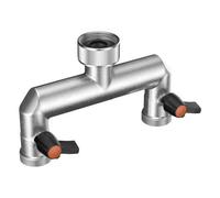 PRESA A 2 VIE REGOLABILI FIL. 3/4” M cod. 9601