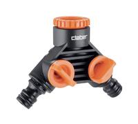 Presa a due vie da 3/4" e 1/2" 8599 Claber