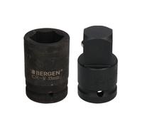 Presa a impatto profondo 35 mm metrica 3/4" o 1" 6 lati con adattatore step up