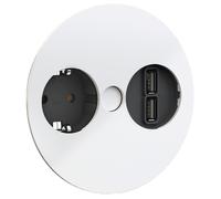 Presa a Incasso Con USB da Cucina Twist Combinazione Bianco 571710