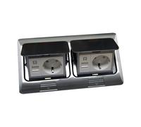 Presa a Incasso Pavimento Presa 4-fach Scatola Presa Dati RJ45