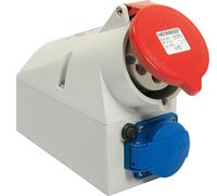 Presa a muro CEE 32 A 400 V Presa a spina 6 h IP44 AS-SCHWABE