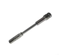 Presa a muro extra lunga sottile 200 mm, chiave esagonale profonda da 1/2 pollice per automobili, grigio, 8 mm (12 mm)