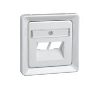 PRESA A MURO PER RETE DATI ELSO Elso Centralina bianca 2xRJ45, Rutenbeck 206534