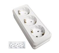 Presa a muro, presa a muro | Presa di casa - Presa elettrica con presa multipla per presa a muro standard UE 16A 250V per la ricarica