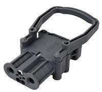 Presa a spina di carica della batteria con maniglia Carrello elevatore a forca 320A Batteria 12v 2 contatti principali resistente agli acidi per carrelli elevatori, camper, spazzatrici