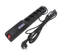 Presa ACAR 504W 5M: presa di sicurezza: 5 250VAC 10A nero HSK DATA