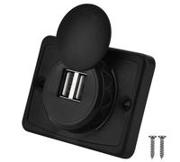 Presa Accendisigari Caricatore doppio USB Per Auto 12V / 24V camper/moto/barca.