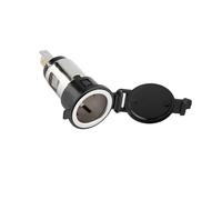 Presa accendisigari femmina 12-24V Cigarette Lighter Socket e Cigarette Lighter Female Socket coperchio impermeabile antipolvere per auto moto camper barca