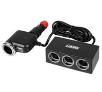 Duo 4+1, presa accendisigari multipla con USB, 12/24V