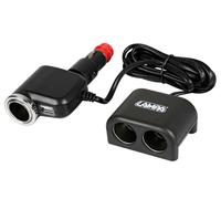 Sdoppiatore presa accendisigari con USB (1200 mA max) 12/24V Auto CAMION 3 IN 1