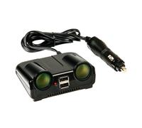 Presa accendisigari multipla multipresa 12/24v usb per smartphone mp3 auto lampa