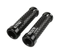 Presa Accessori Moto Manubrio In Gomma Manopole Bar End Gel Per Ducati MTS 950 1100 1260 1200 S Sport Grand Tour copertura del manubrio(Black)