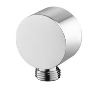 Presa Acqua in Ottone Cromato a Muro Rotonda RB002C Ix Box Shower - CONFEZIONE: 1 pz.