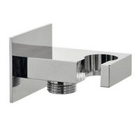 Presa Acqua Ottone Con Supporto 1/2m X 1/2m - Cromo