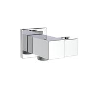 Presa acqua snodabile con supporto doccia quadro Idrobric BLIDOC0274SU