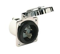 Presa ad Incasso Corrente con Fermacavo 63 Ampere 220 V MARINCO Gommone Barca