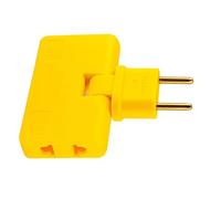 Presa adattatore, convertitore adattatore - Presa con rotazione di 180°,Convertitore di uscita 3 in 1, convertitore adattatore a 2 poli, presa portatile per scuola, casa