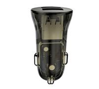 Presa adattatore di alimentazione - Caricabatteria da auto a doppia porta presa di ricarica ad alta velocità 48 W | presa accendisigari in metallo, adattatore di alimentazione USB per auto, doppia