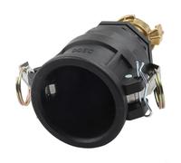 Presa adattatore IBC da 5,1 cm compatibile con GeKa progettata per un accoppiamento affidabile ai serbatoi IBC con beccucci filettati S60x6