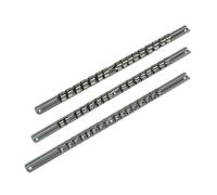 Presa Aggancio Binario Set 3pc 0.6cm,1cm & 1.3cmSq Guida AK270 Sealey Nuovo