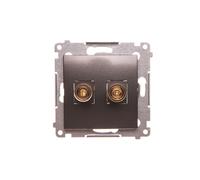 Presa altoparlante premium singola Simon 54 DGL2.01/48