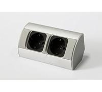 Presa angolare Alluminio Scatola di alimentazione Presa da tavolo Powerport Relè